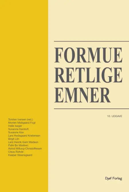 Formueretlige emner af Palle Bo Madsen