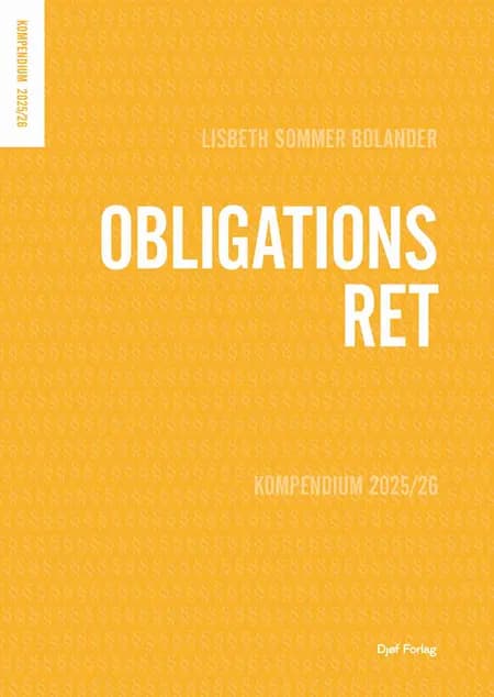 Kompendium i obligationsret af Lisbeth Sommer Bolander
