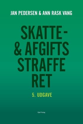 Skatte- og afgiftsstrafferet af Pedersen J