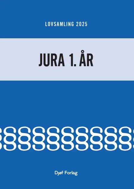 Lovsamling 2025 Jura 1. år af Jens Møller