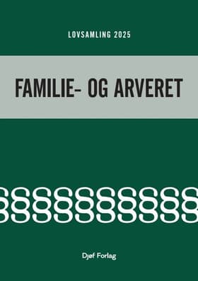 Lovsamling - Familie- og arveret af Nikolaj Maul Sørensen