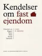 Kendelser om fast ejendom 2013 / 2 af Ellen Margrethe Basse, Erik Hørlyck og Orla Friis Jensen