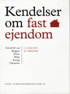 Kendelser om fast ejendom 2014 / 1