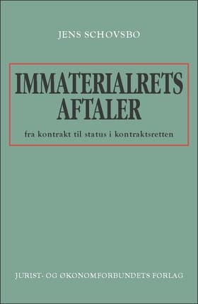 Immaterialretsaftaler af Jens Schovsbo