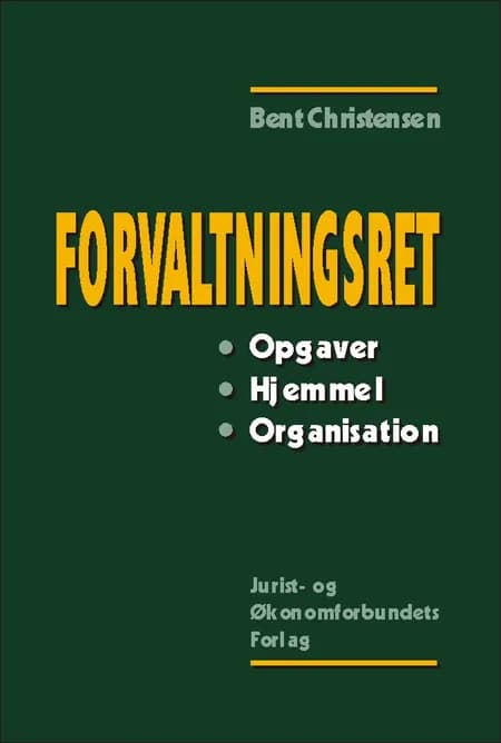Forvaltningsret af Christensen B