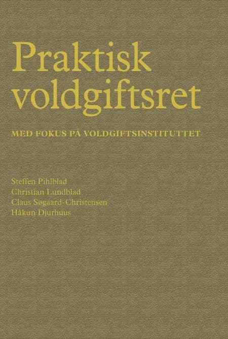 Praktisk voldgiftsret af Steffen Pihlblad