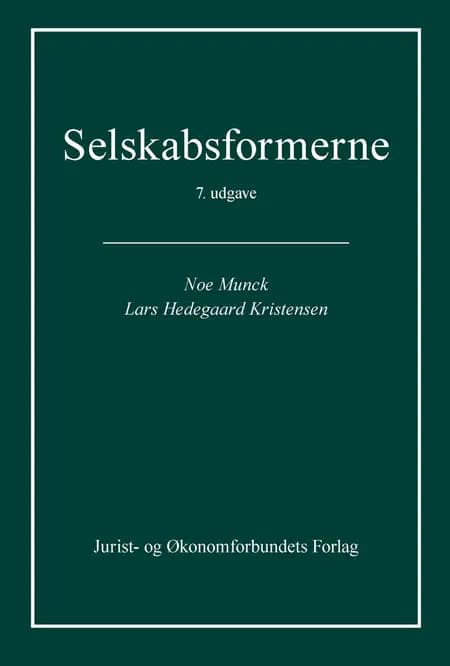 Selskabsformerne af Noe Munck