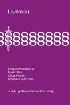Lejeloven med kommentarer af Martin Birk