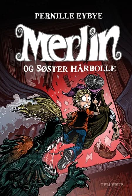 Merlin og søster hårbolle af Pernille Eybye