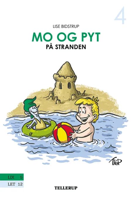 Mo og Pyt på stranden af Lise Bidstrup