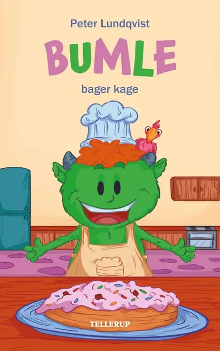 Bumle bager kage af Peter Lundqvist