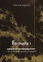 Formalia i universitetsopgaver