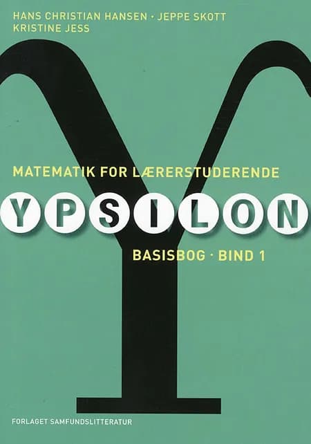 Matematik for lærerstuderende af Hans Christian Hansen