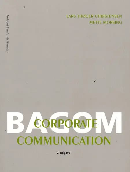 Bag om corporate communication af Mette Morsing