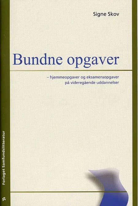 Bundne opgaver af Signe Skov