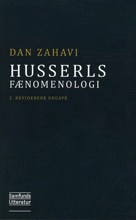 Husserls fænomenologi af Dan Zahavi
