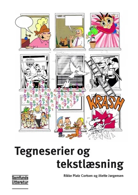Tegneserier og tekstlæsning af Mette Jørgensen