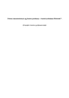 Homo oeconomicus og homo juridicus - kommunikative fiktioner?
