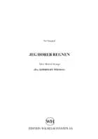 Jeg hører regnen