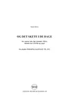 Og det skete i de dage af Søren Birch