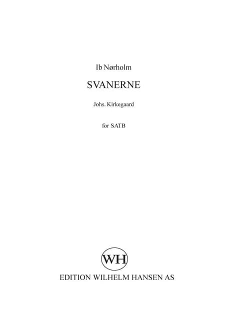 Svanerne af Ib Nørholm