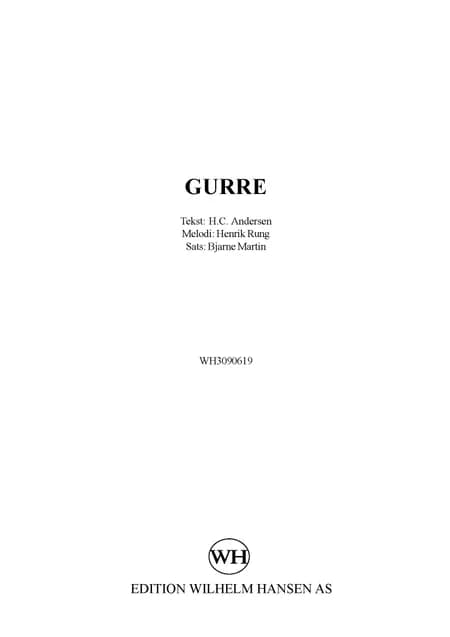 Gurre af Henrik Rung