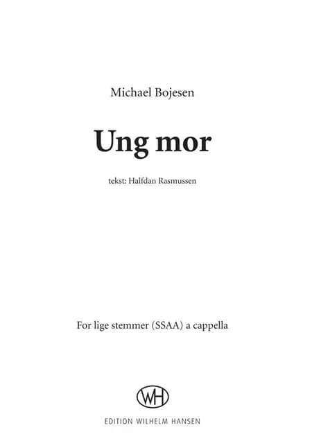 Ung Mor af Michael Bojesen