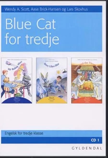 Sprog cd Blue Cat for 3.kl. CD 1 af Lars Skovhus
