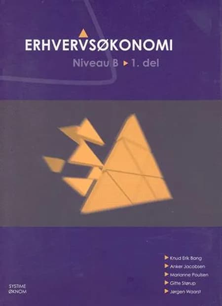 Erhvervsøkonomi - niveau B af Knud Erik Bang
