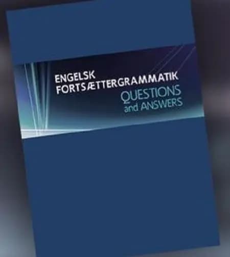Engelsk fortsættergrammatik af Svend Madsen