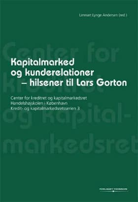 Kapitalmarked og kunderelationer af .