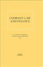 Company law and finance