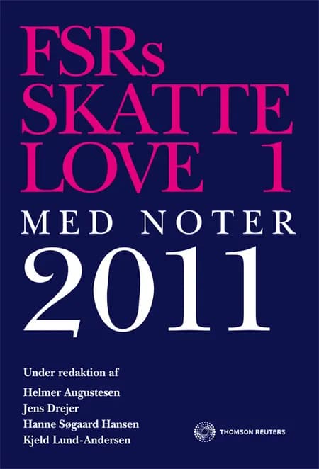 FSRs skattelove med noter 