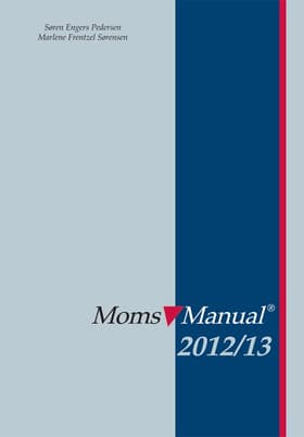 MomsManual 2012/2013 af Søren Engers Petersen