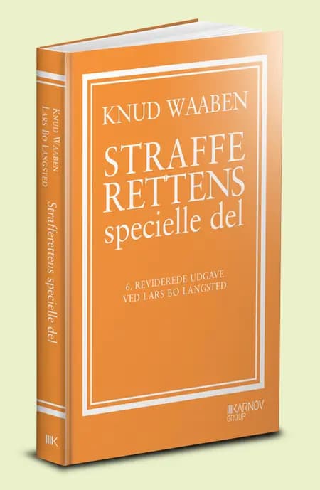 Strafferettens specielle del af Lars Bo Langsted
