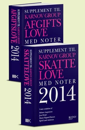 Supplement til Karnov Group skatte- og afgiftslove af Jens Drejer