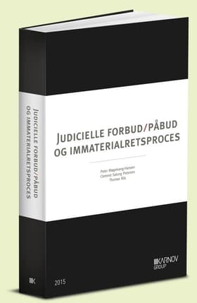 Judicielle forbud/påbud om immaterialretsproces af Thomas Riis