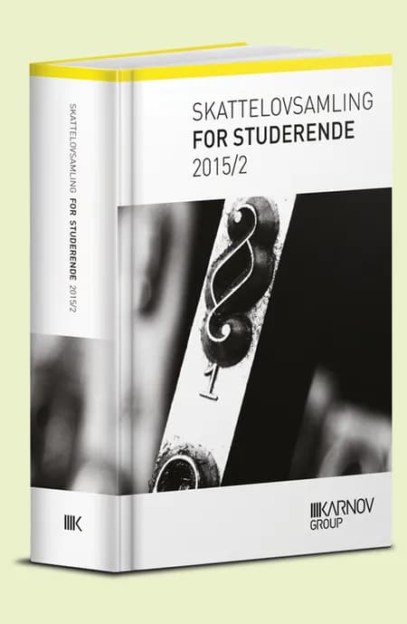 Skattelovsamling for studerende 