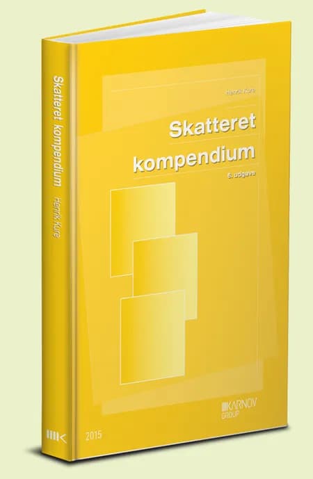Skatteret kompendium af Henrik Kure