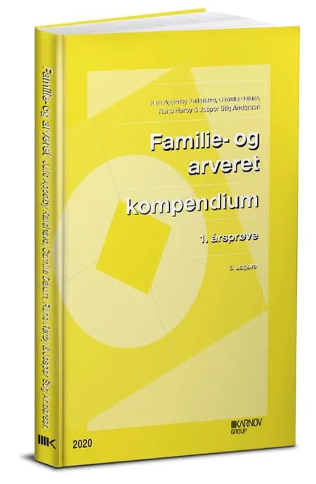 Familie- og arveret - 1. årsprøve af Rune Hørby