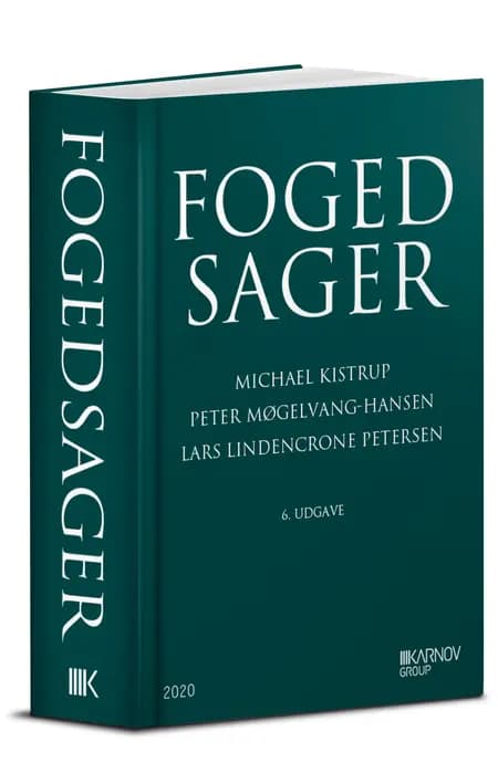 Fogedsager af Lars Lindencrone Petersen