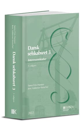 Dansk selskabsret 3 af Søren Friis Hansen