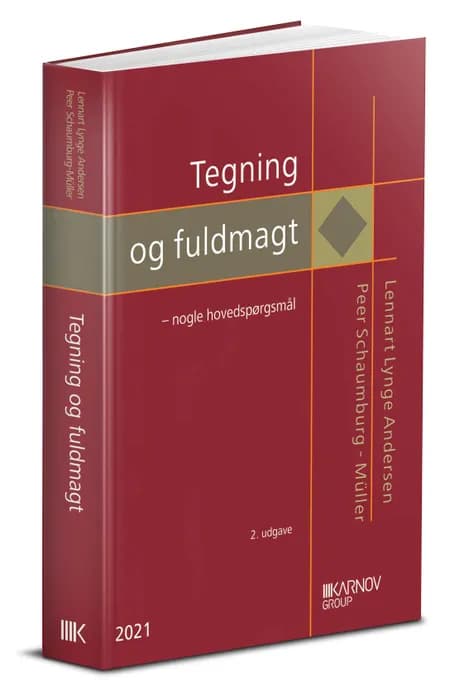 Tegning og fuldmagt af Lennart Lynge Andersen