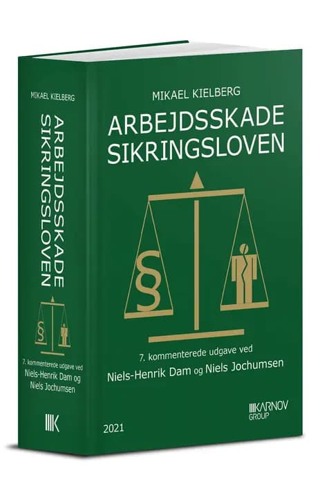 Arbejdsskadesikringsloven med kommentarer af Mikael Kielberg
