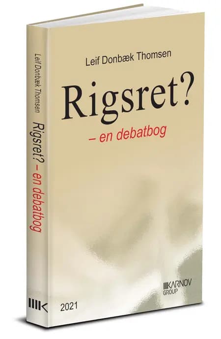 Rigsret? - en debatbog af Leif Donbæk Thomsen