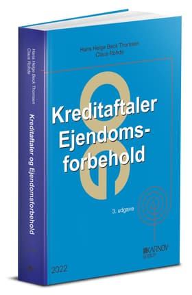 Kreditaftaler og ejendomsforbehold af Hans Helge Beck Thomsen