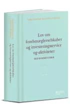 Lov om fondsmæglerselskaber, investeringsservice og -aktiviteter med kommentarer
