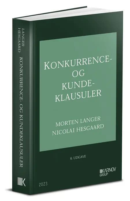 Konkurrence- og kundeklausuler af Yvonne Frederiksen