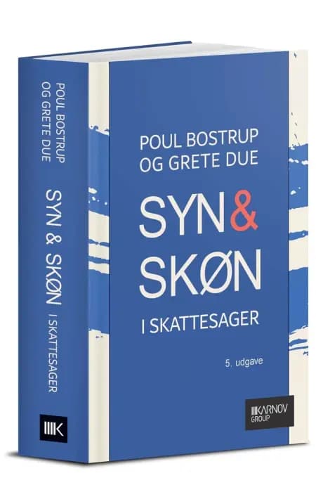 Syn og skøn i skattesager af Poul Bostrup