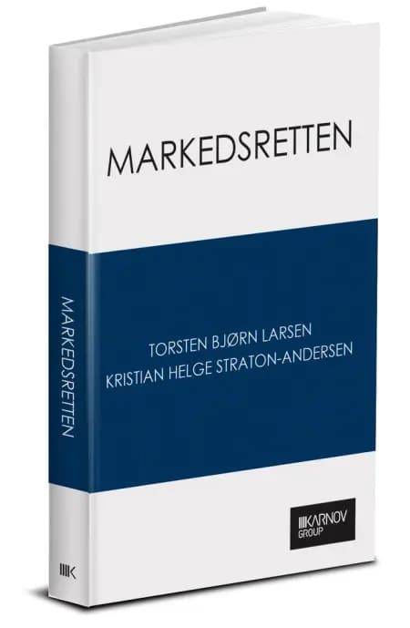 Markedsretten - lærebog af Torsten Bjørn Larsen